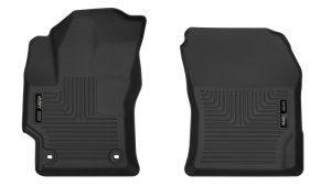 Toyota Corolla Floor Mats - Front - Husky Liners - X-act Contour - Black - `20-`23